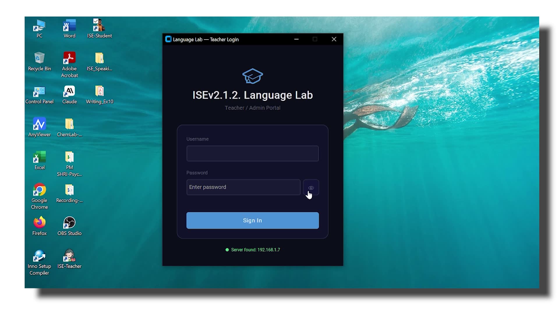 English Language Lab demo