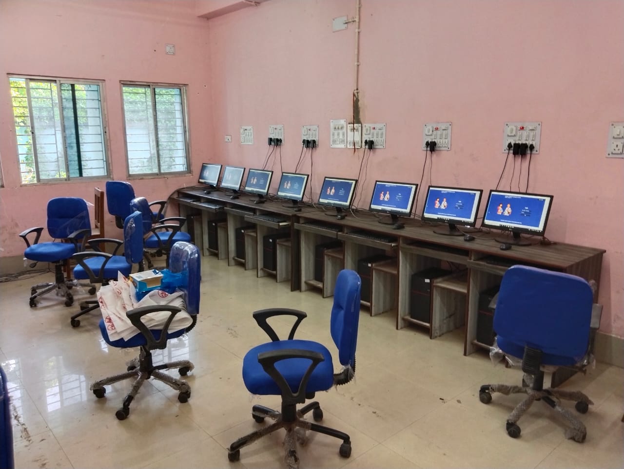 Language lab at Barasat Government College
