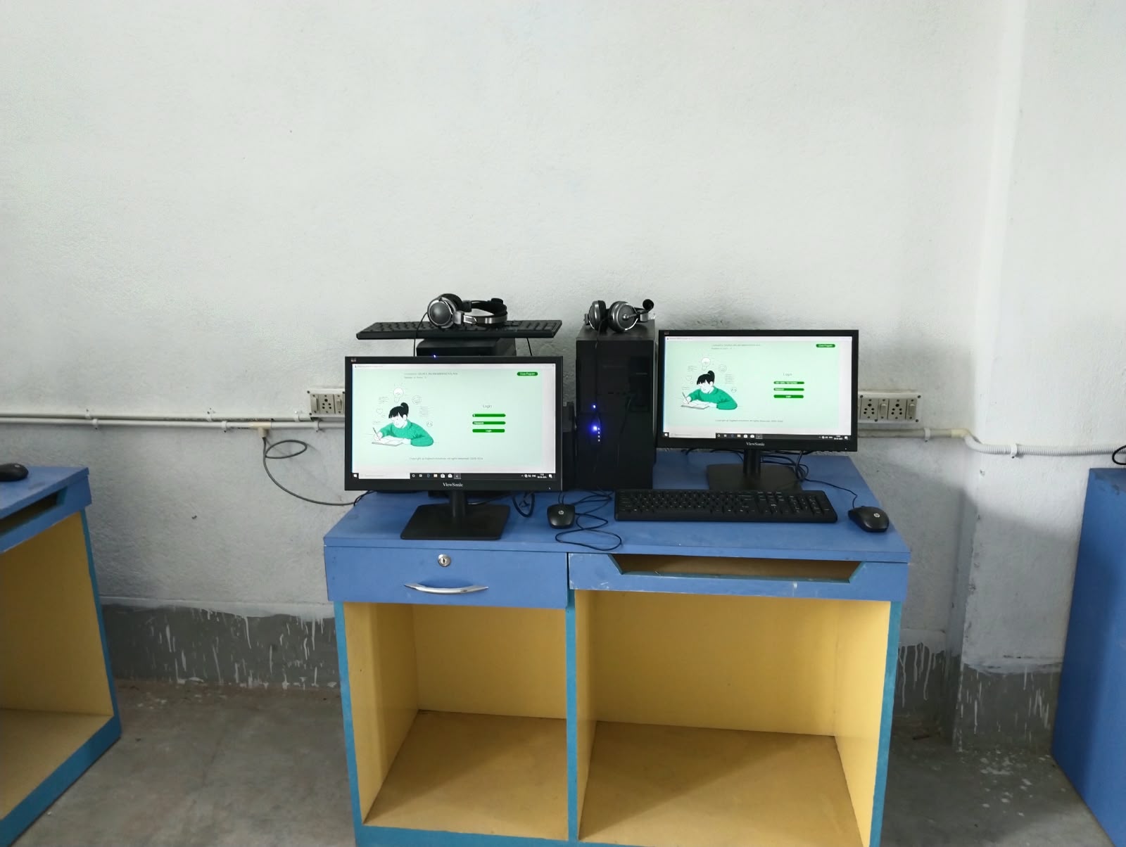 Language lab at BMM Bajkul
