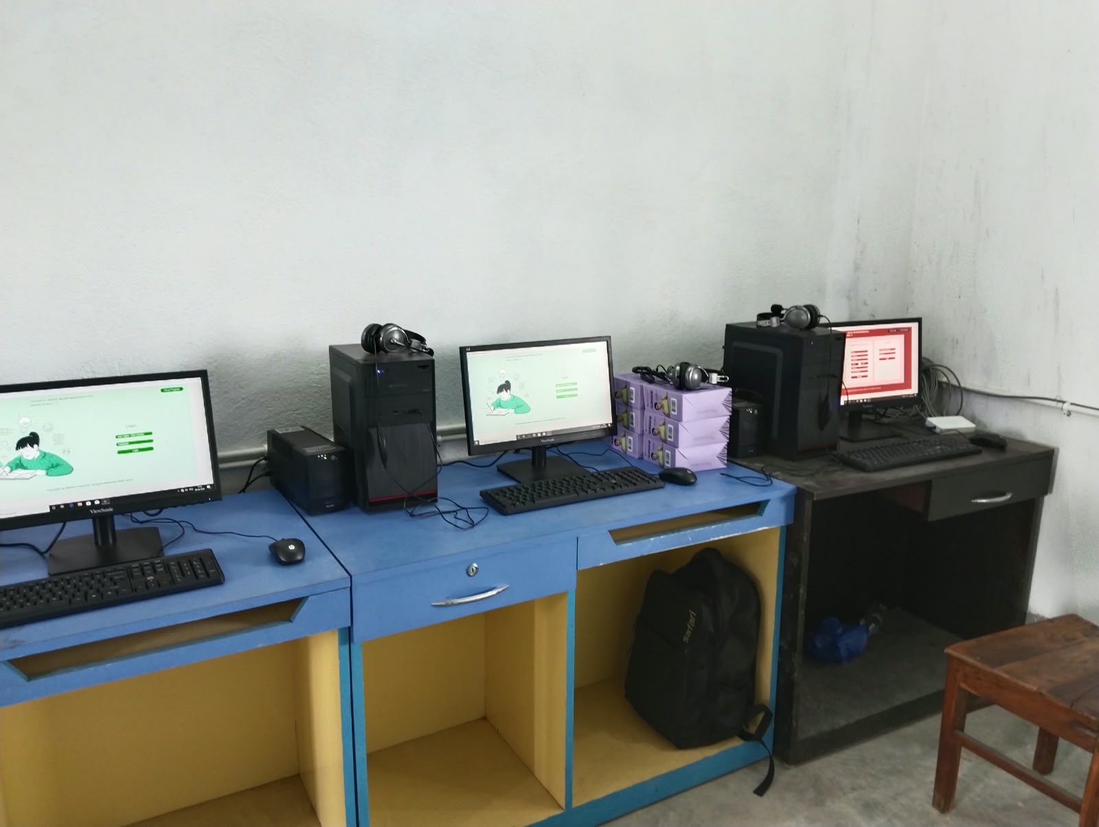 Lab seating at BMM Bajkul