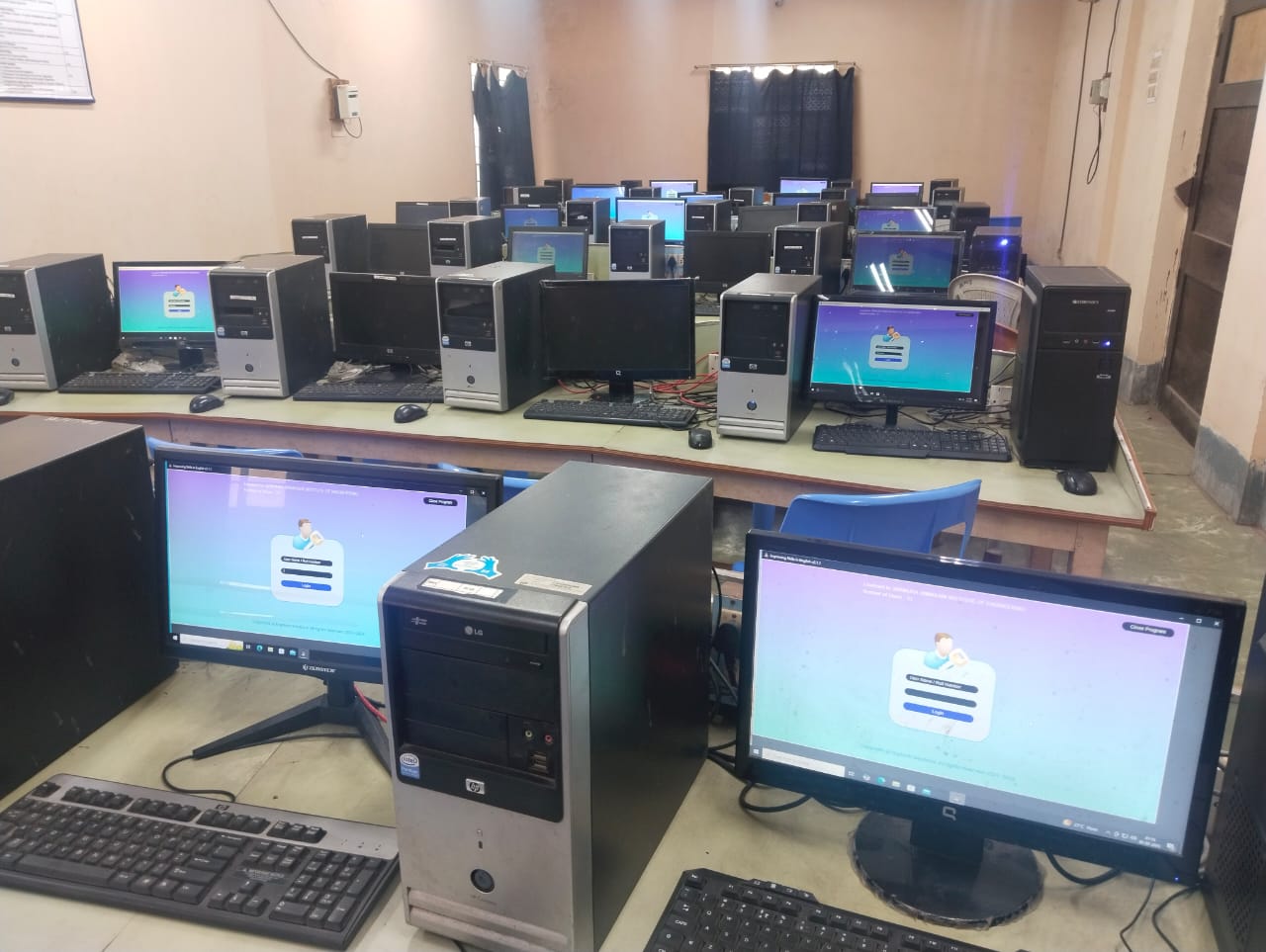 Classroom at BUIET Bankura