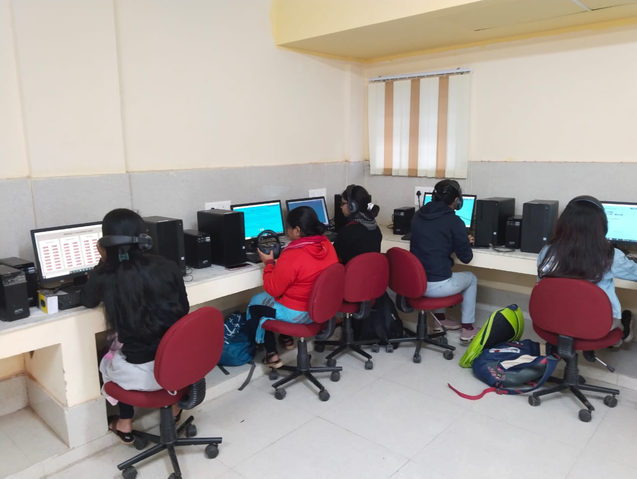 Classroom at Chandernagore College