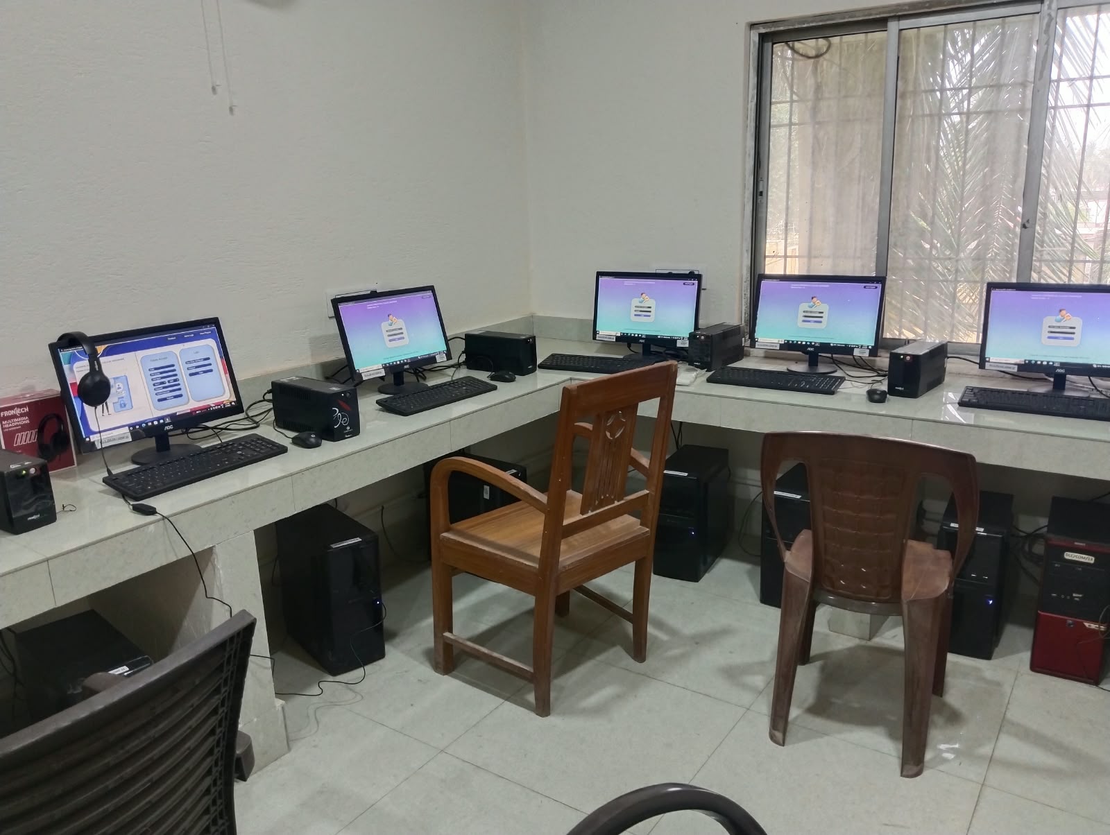 Classroom at Dwijendralal College