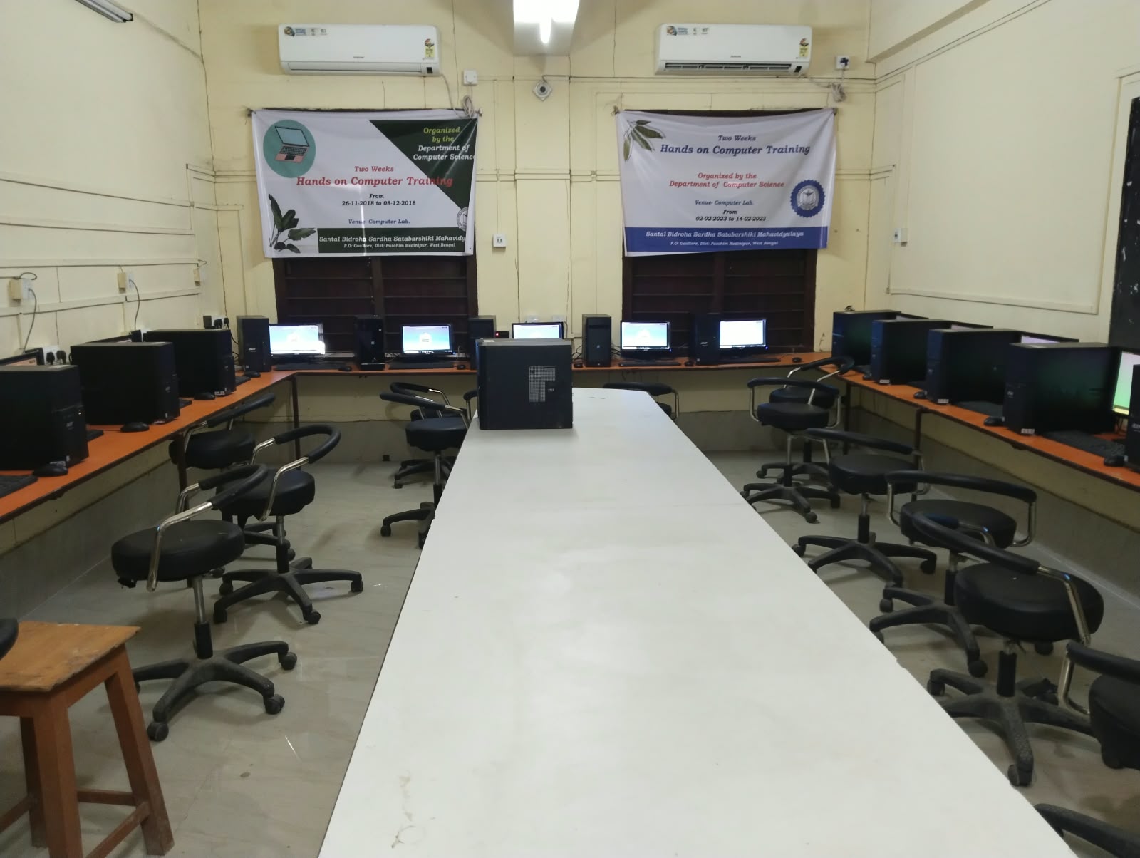 Student PCs at SBSS Goaltore