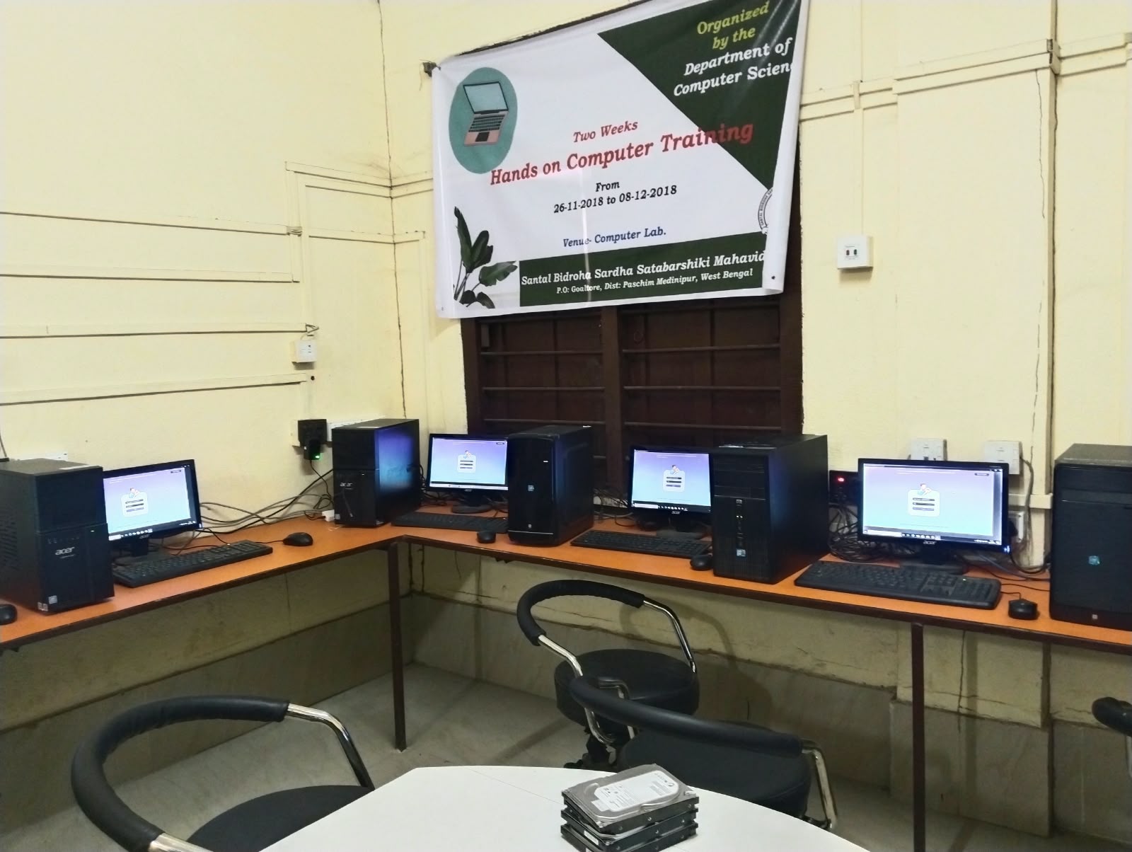 Language lab at SBSS Goaltore